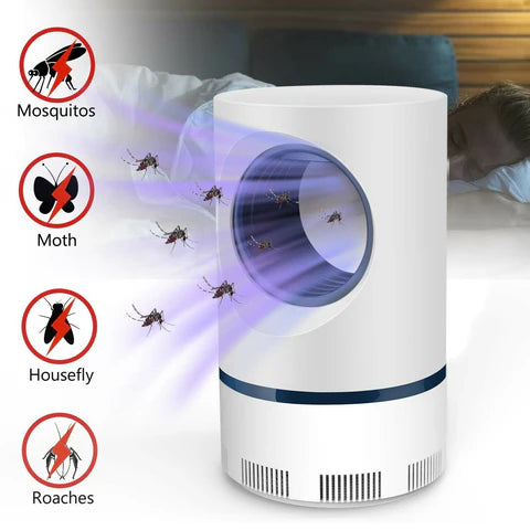 🔥 USB Electric Mosquito Killer Lamp – Safe, Silent & Chemical-Free Insect Trap 🔥